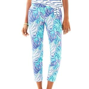 Lilly Pulitzer Shana Stretch Crop Pant